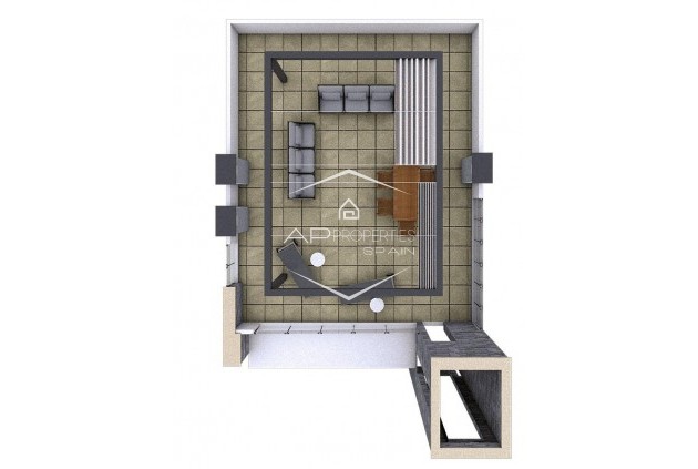 Nowy budynek - Willa - Dom wolnostojący -
Fuente Álamo - La Pinilla