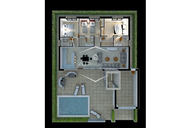 New Build - Villa - Detached -
Fuente Álamo - La Pinilla