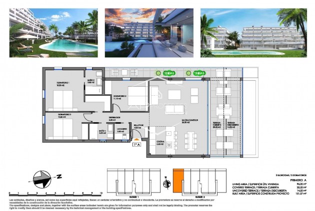 New Build - Apartment - flat -
Cartagena - Mar De Cristal