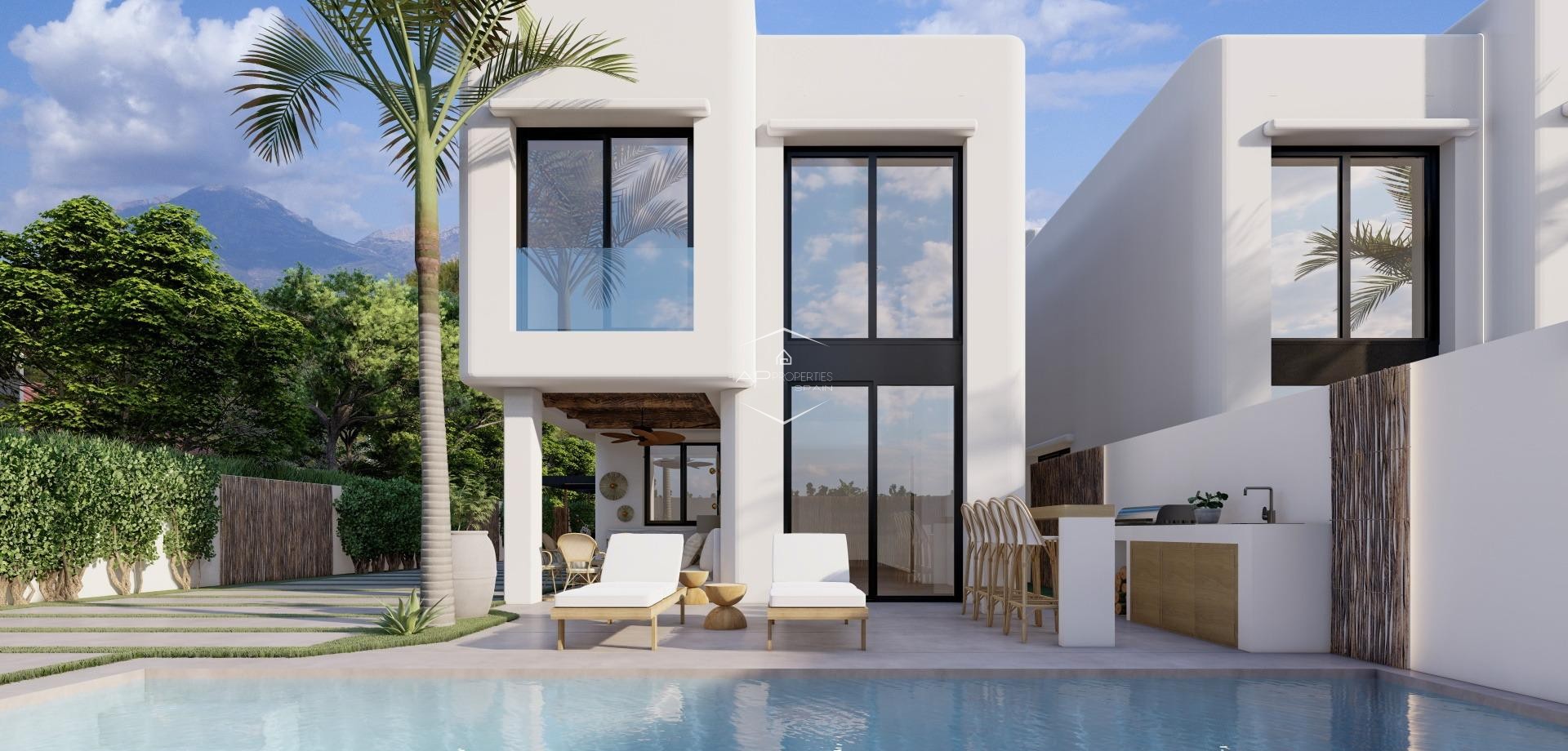 Nowy budynek - Willa - Dom wolnostojący -
Alfas del Pí - El Albir