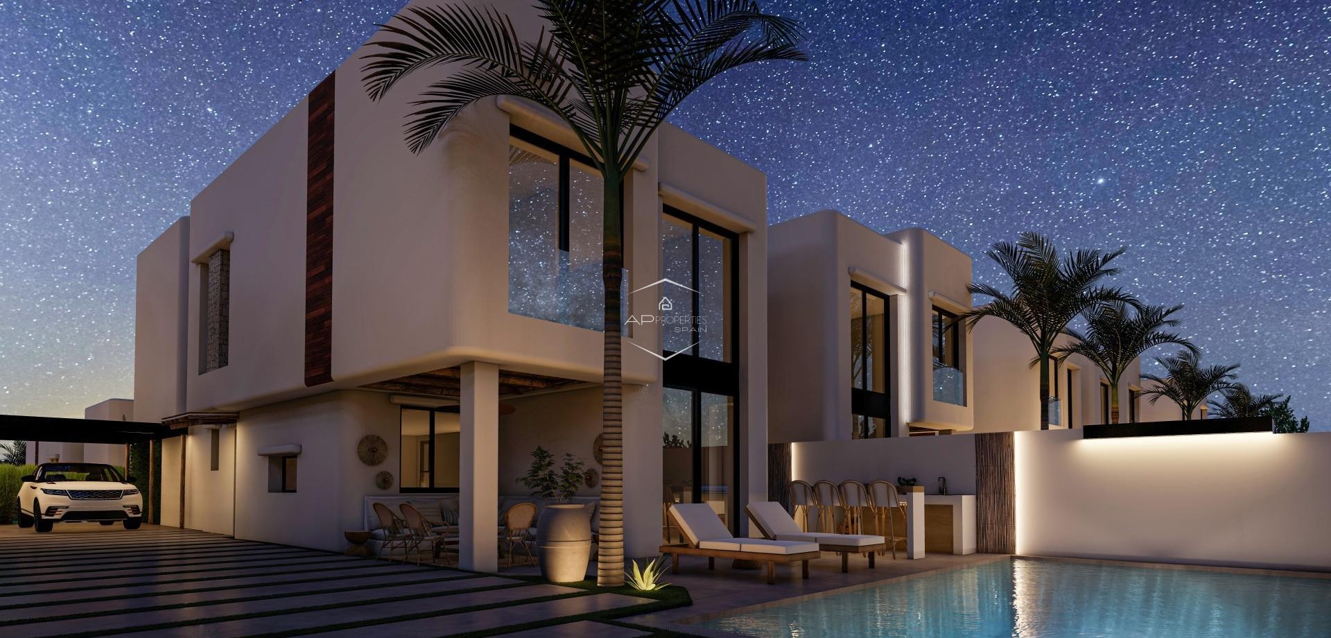 Nowy budynek - Willa - Dom wolnostojący -
Alfas del Pí - El Albir