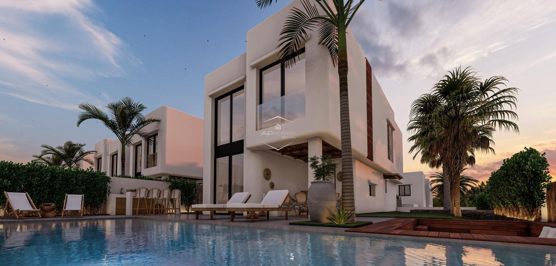 Nowy budynek - Willa - Dom wolnostojący -
Alfas del Pí - El Albir