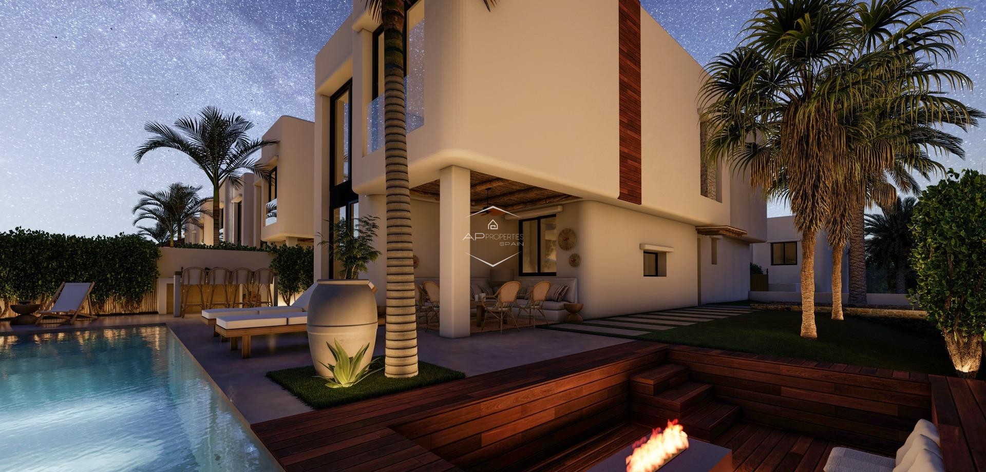 Nowy budynek - Willa - Dom wolnostojący -
Alfas del Pí - El Albir