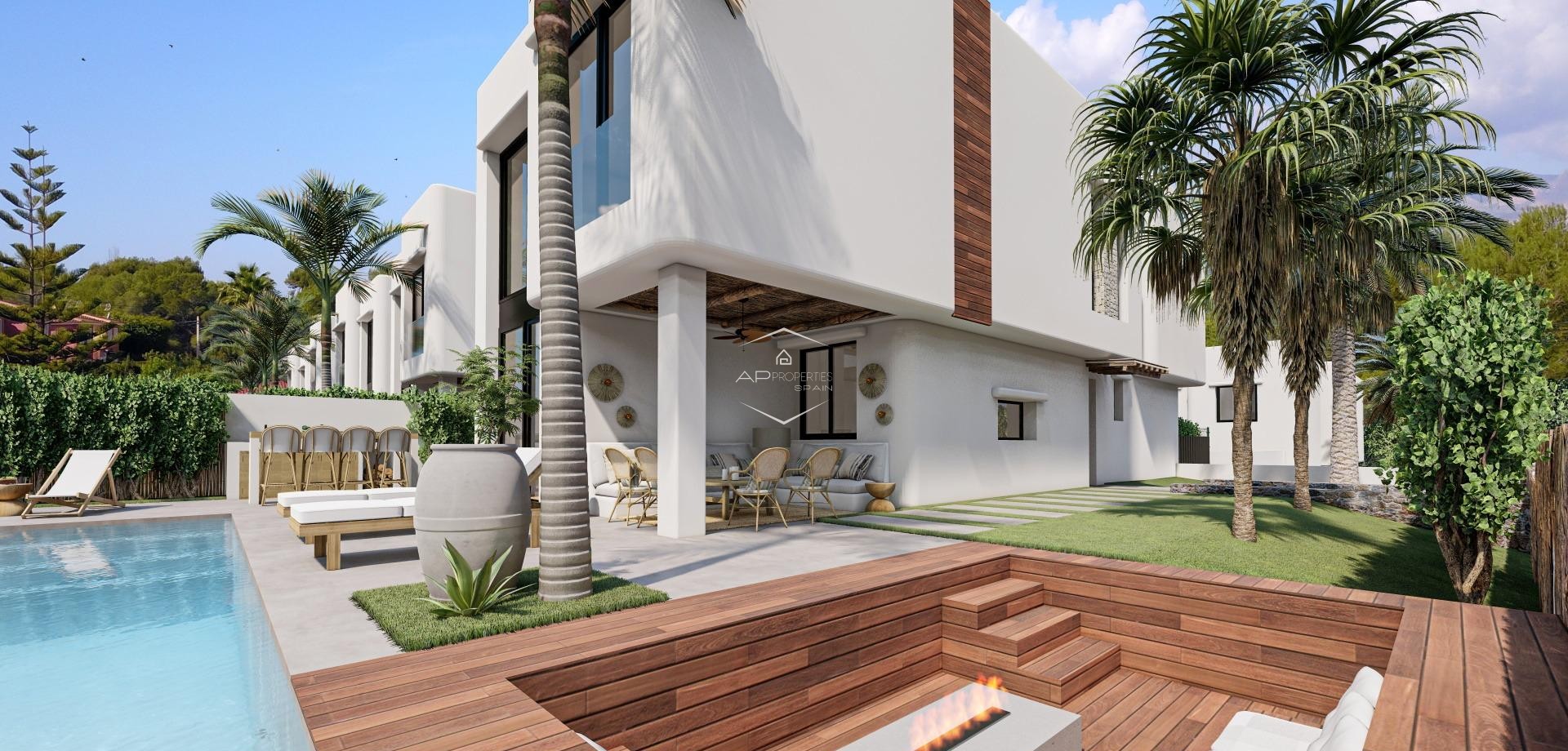 Nowy budynek - Willa - Dom wolnostojący -
Alfas del Pí - El Albir