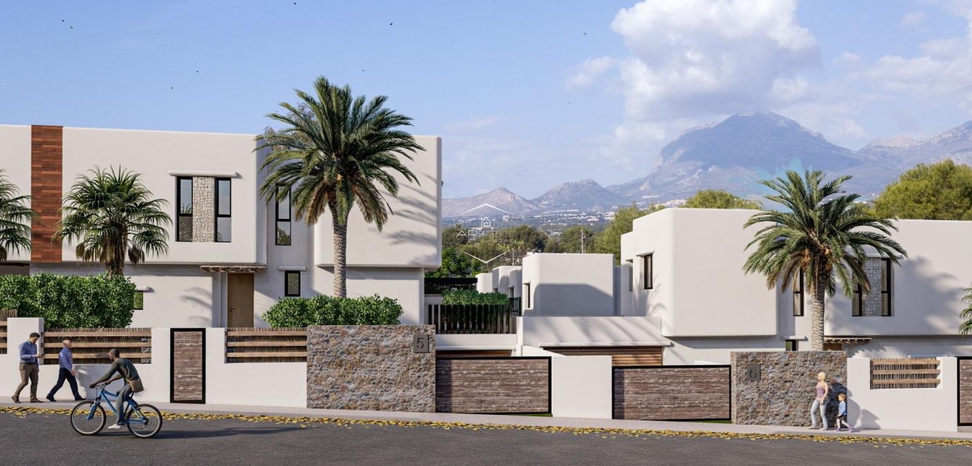 Nowy budynek - Willa - Dom wolnostojący -
Alfas del Pí - El Albir