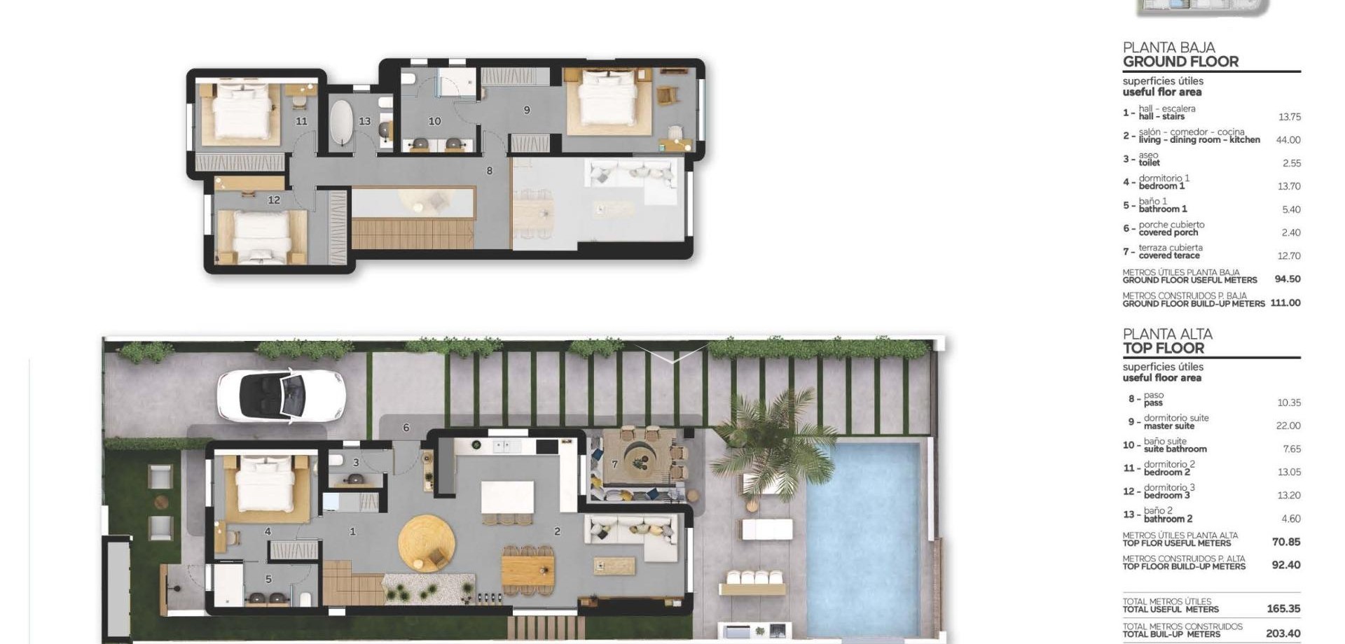 Nowy budynek - Willa - Dom wolnostojący -
Alfas del Pí - El Albir