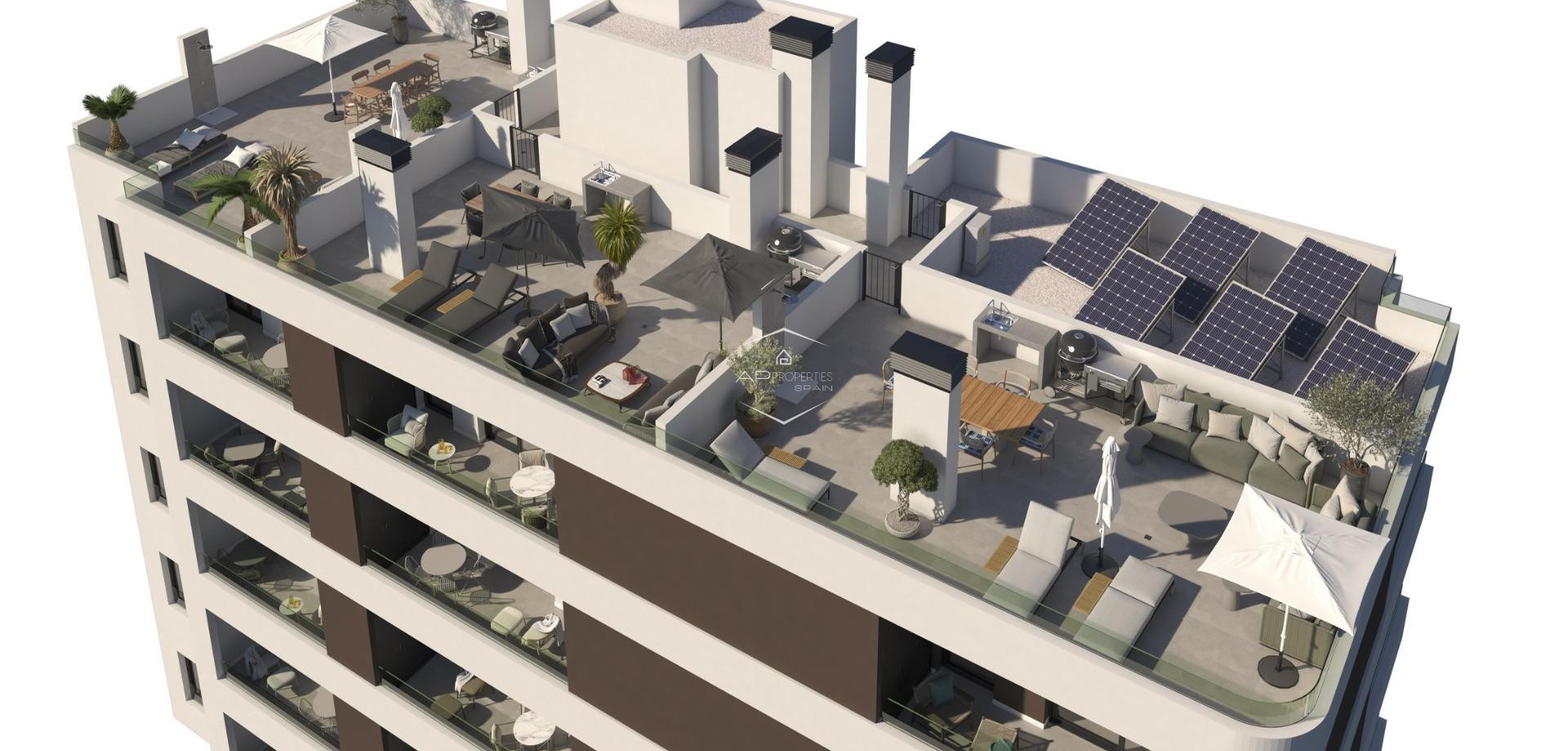 Nouvelle construction - Appartement - Penthouse -
Santa Pola - pueblo