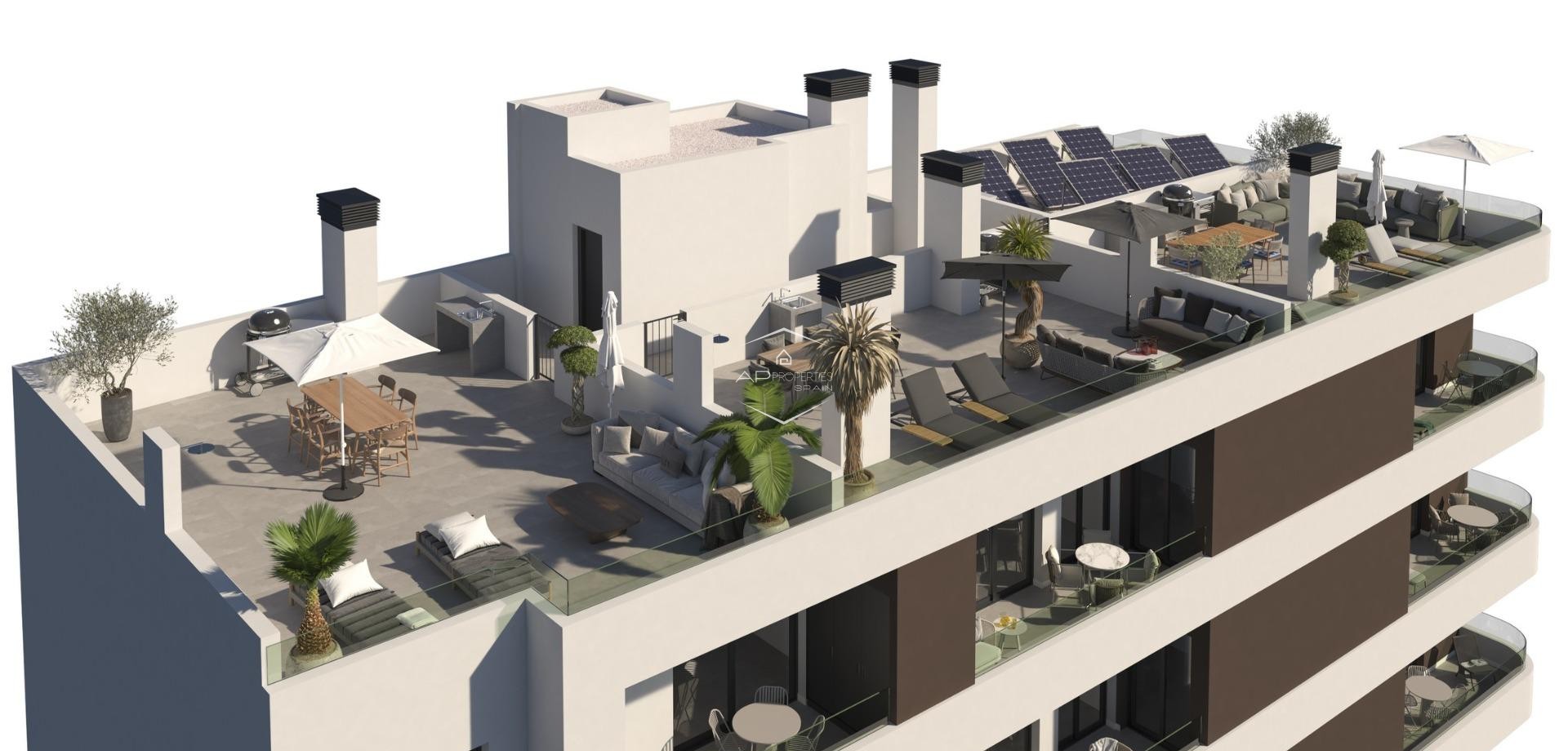 Nouvelle construction - Appartement - Penthouse -
Santa Pola - pueblo