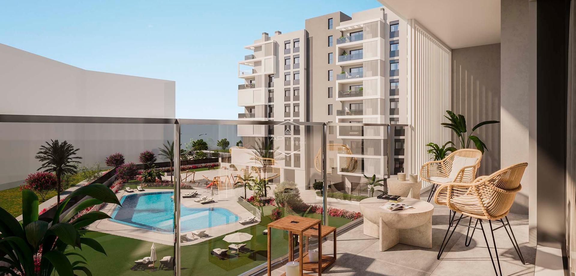 New Build - Apartment - flat -
Alicante - PAU 1