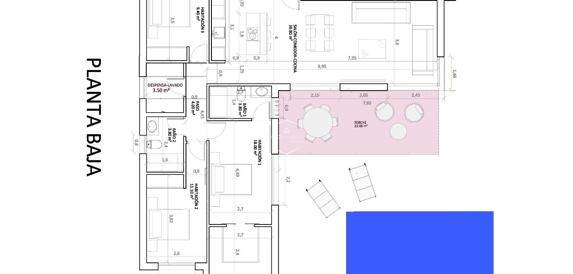 New Build - Villa - Detached -
Monforte del Cid - La Capitana