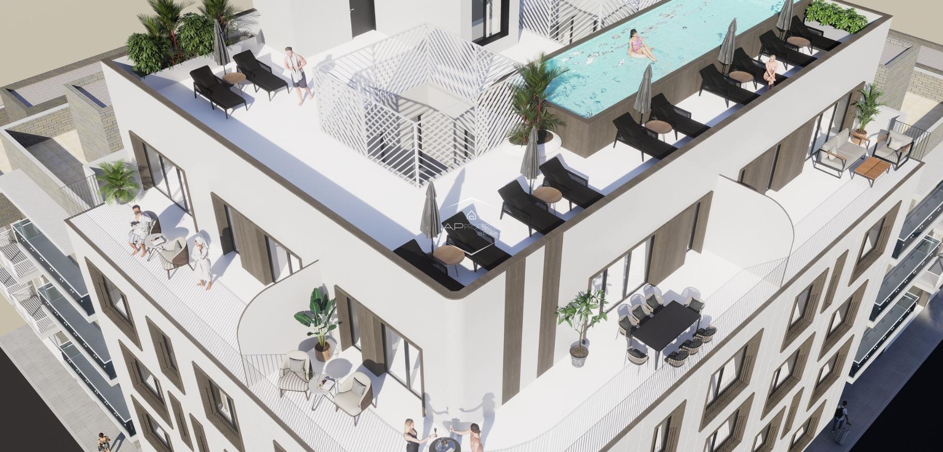 New Build - Apartment - flat -
Torrevieja - El acequión