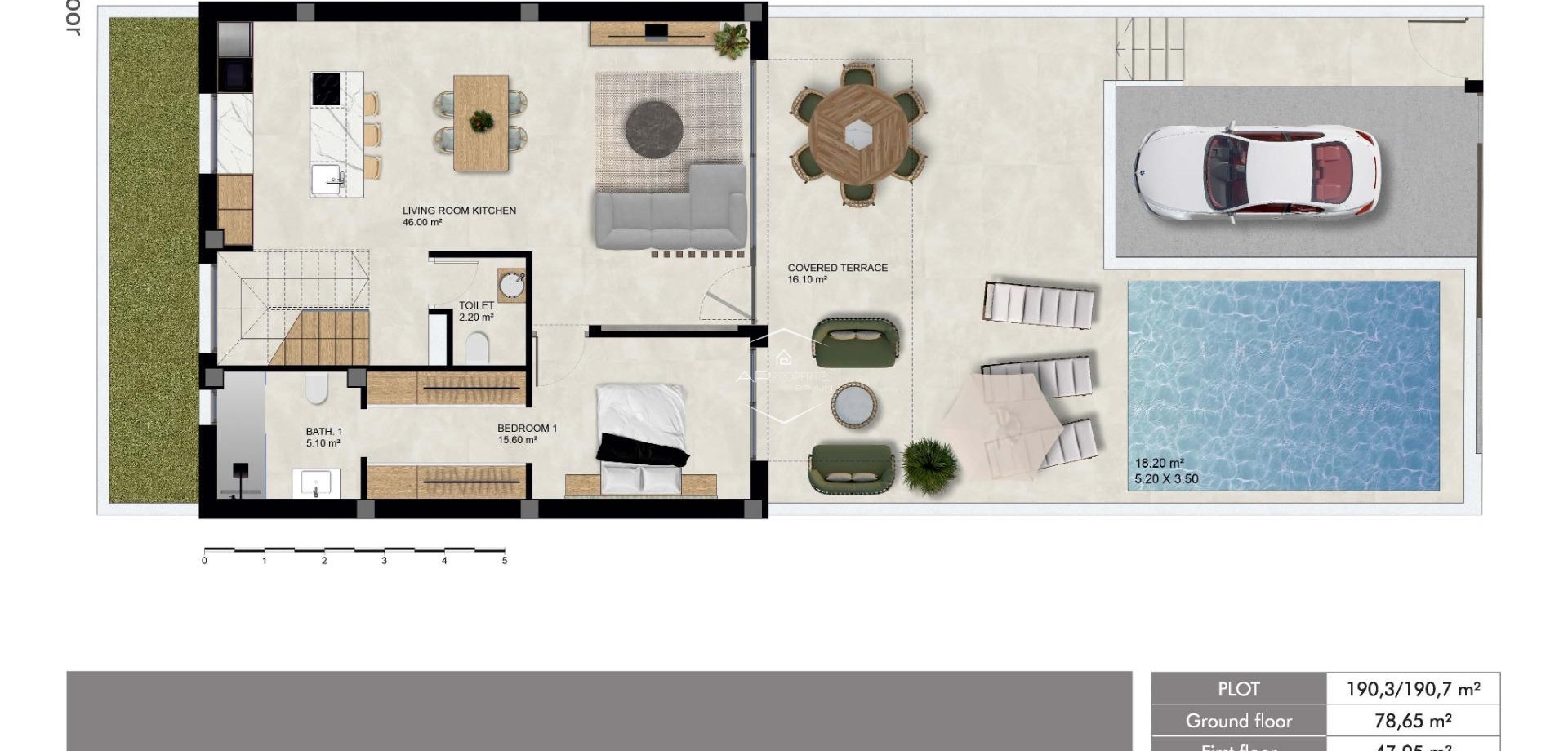 New Build - Townhouse -
Dolores - Sector 3