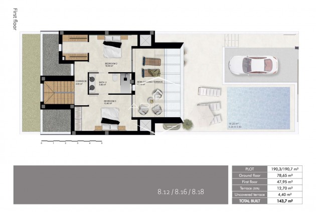 New Build - Townhouse -
Dolores - Sector 3