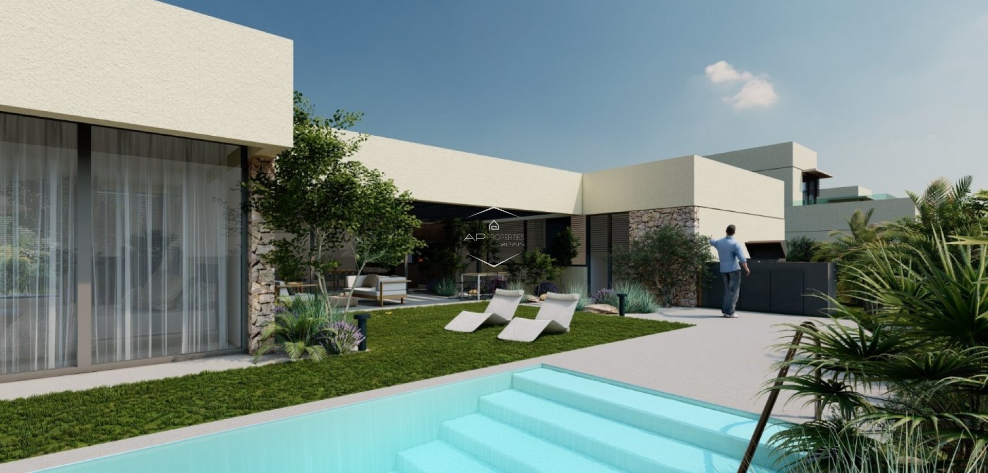 Nowy budynek - Willa - Dom wolnostojący -
Baños y Mendigo - Altaona Golf