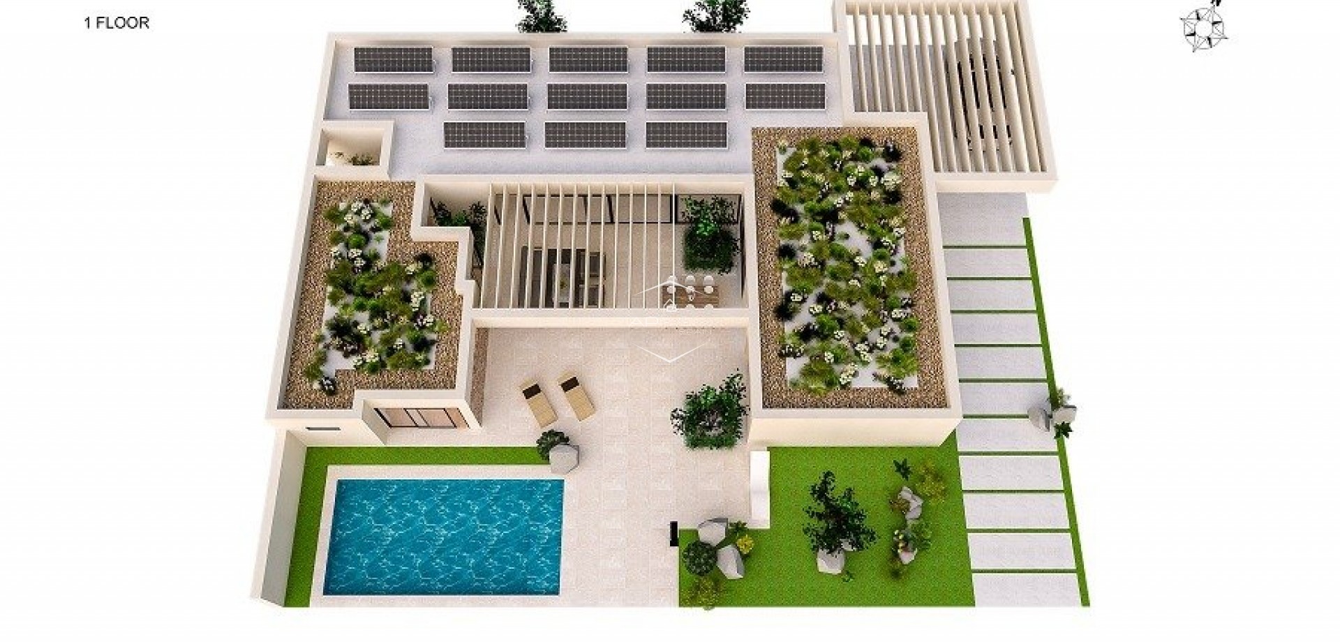 Nowy budynek - Willa - Dom wolnostojący -
Baños y Mendigo - Altaona Golf