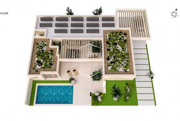 Nowy budynek - Willa - Dom wolnostojący -
Baños y Mendigo - Altaona Golf