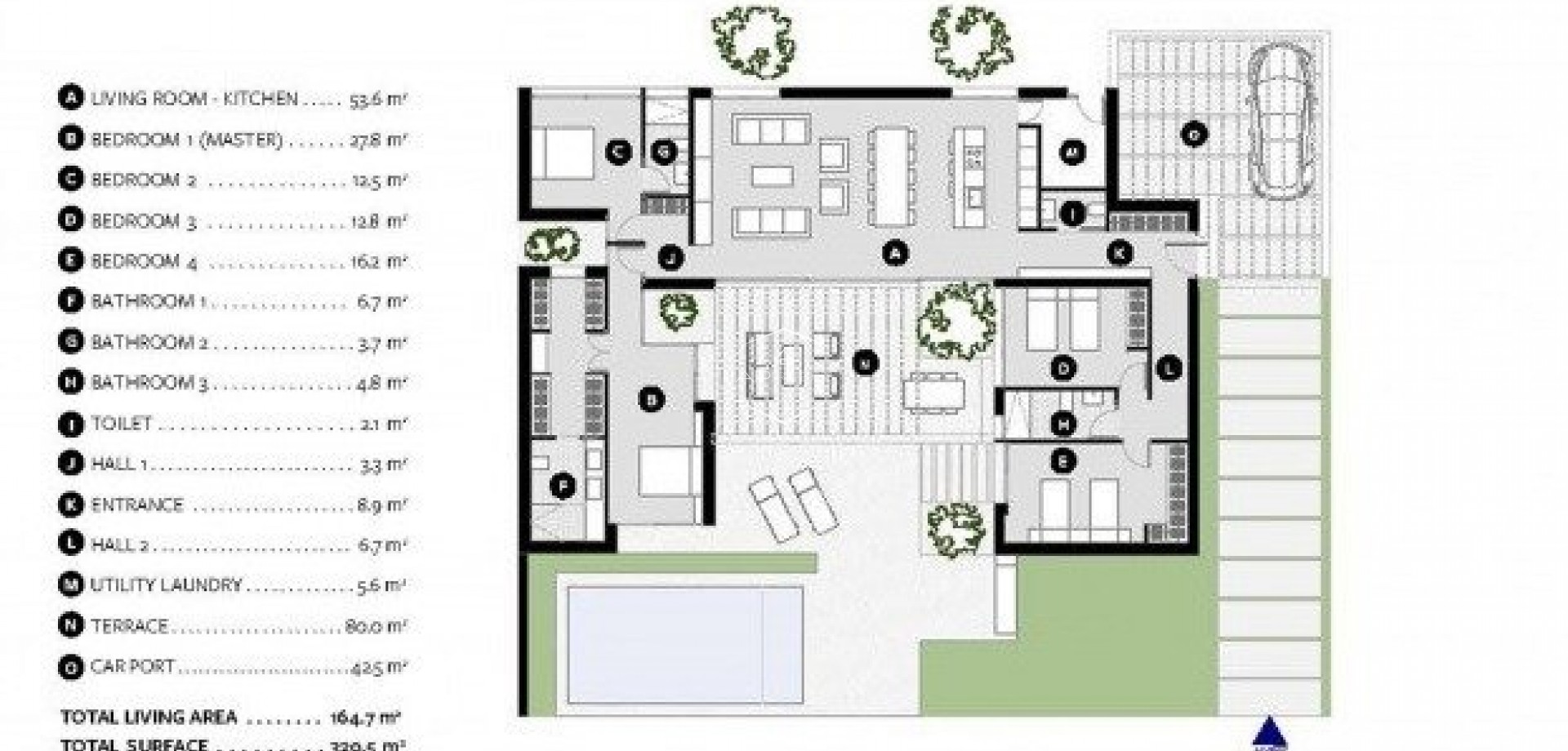 Nowy budynek - Willa - Dom wolnostojący -
Baños y Mendigo - Altaona Golf