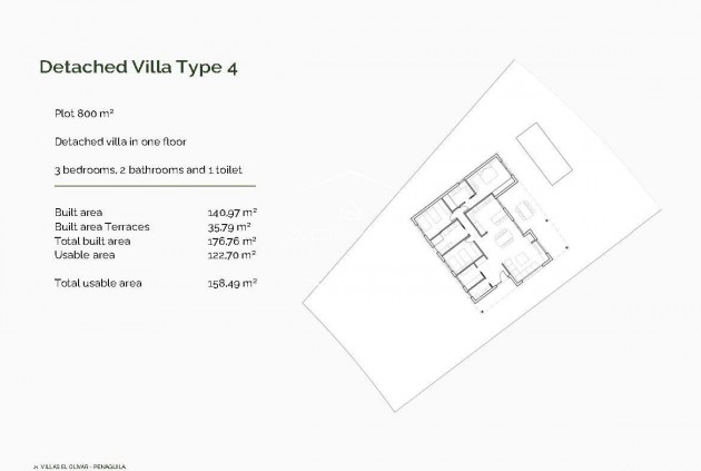 New Build - Villa - Detached -
Penaguila - El Olivar