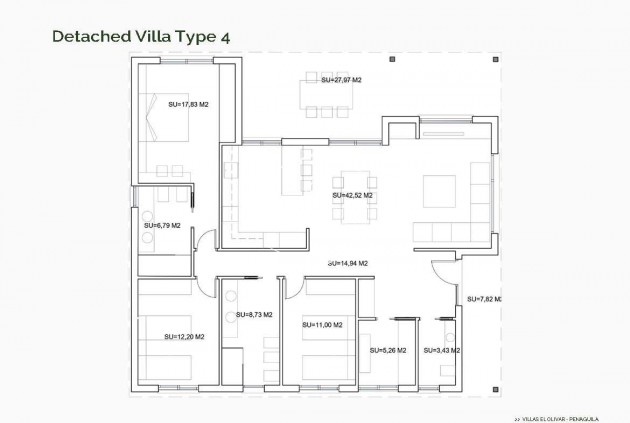 New Build - Villa - Detached -
Penaguila - El Olivar