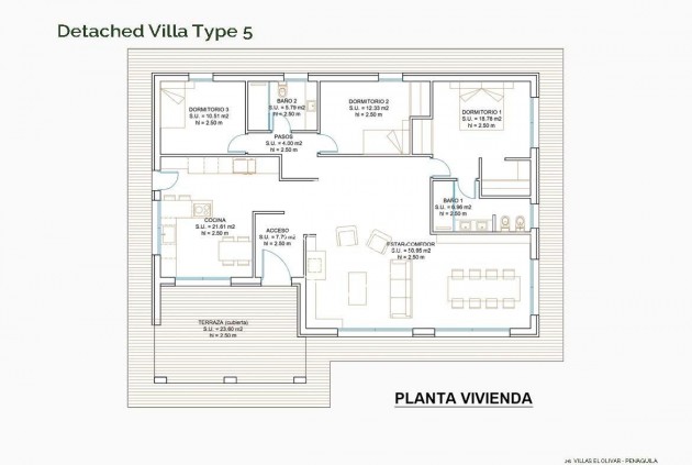 New Build - Villa - Detached -
Penaguila - El Olivar
