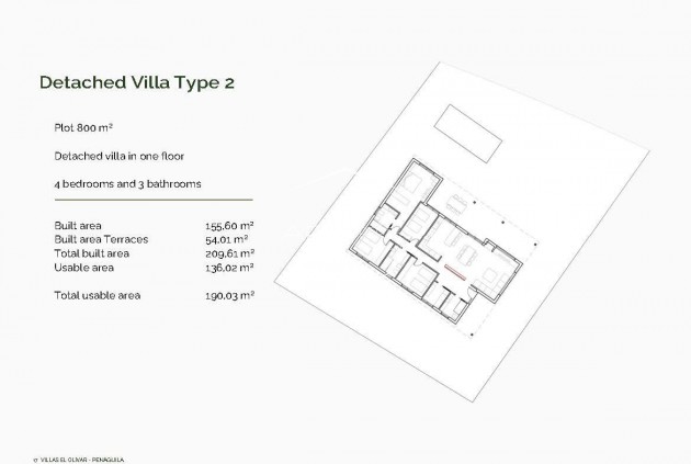 New Build - Villa - Detached -
Penaguila - El Olivar