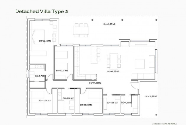 New Build - Villa - Detached -
Penaguila - El Olivar