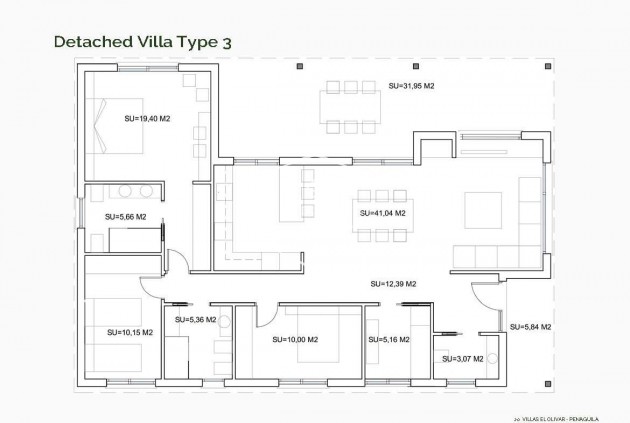 New Build - Villa - Detached -
Penaguila - El Olivar