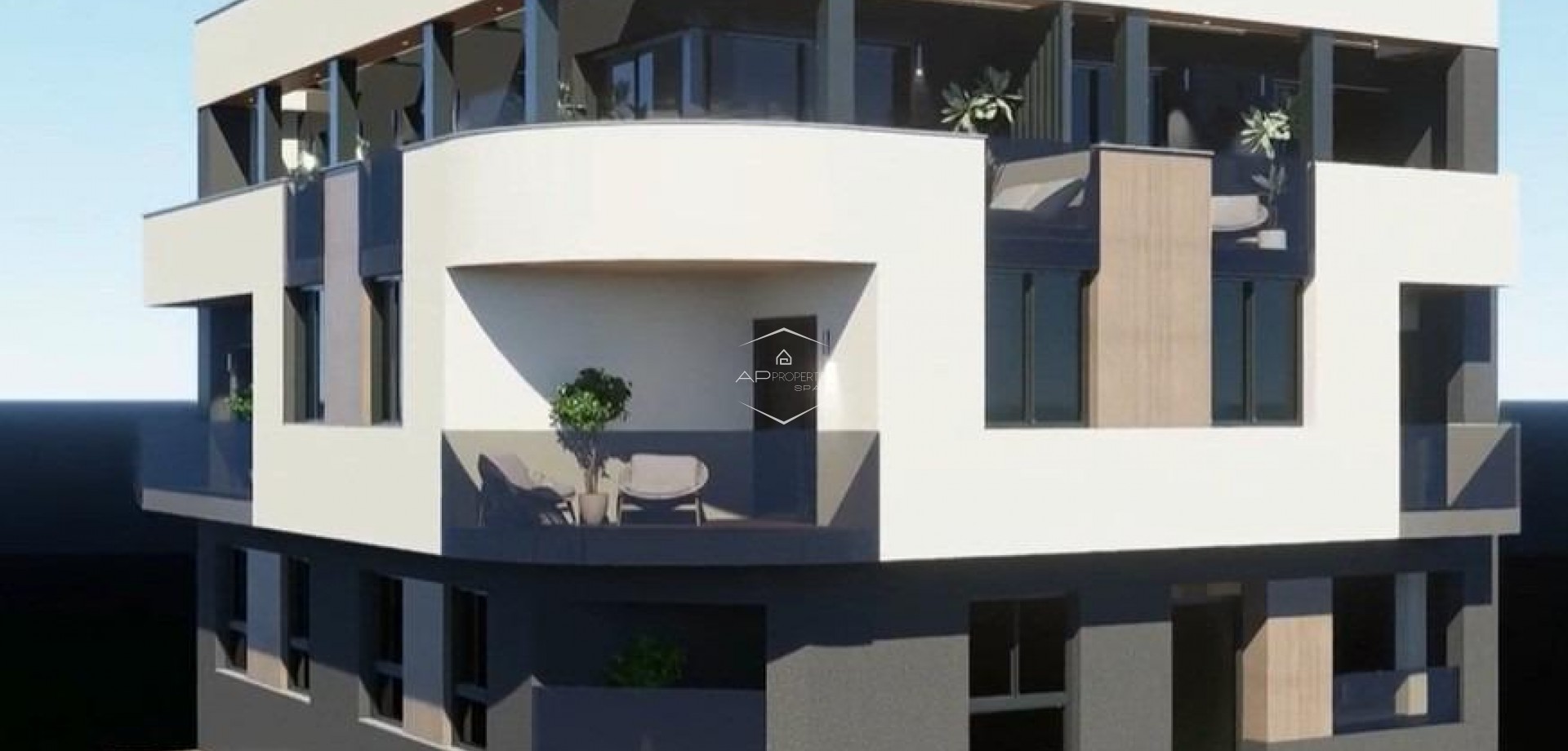New Build - Apartment - flat -
Torrevieja - Centro