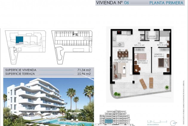 New Build - Apartment - flat -
Pilar de la Horadada - Mil Palmeras
