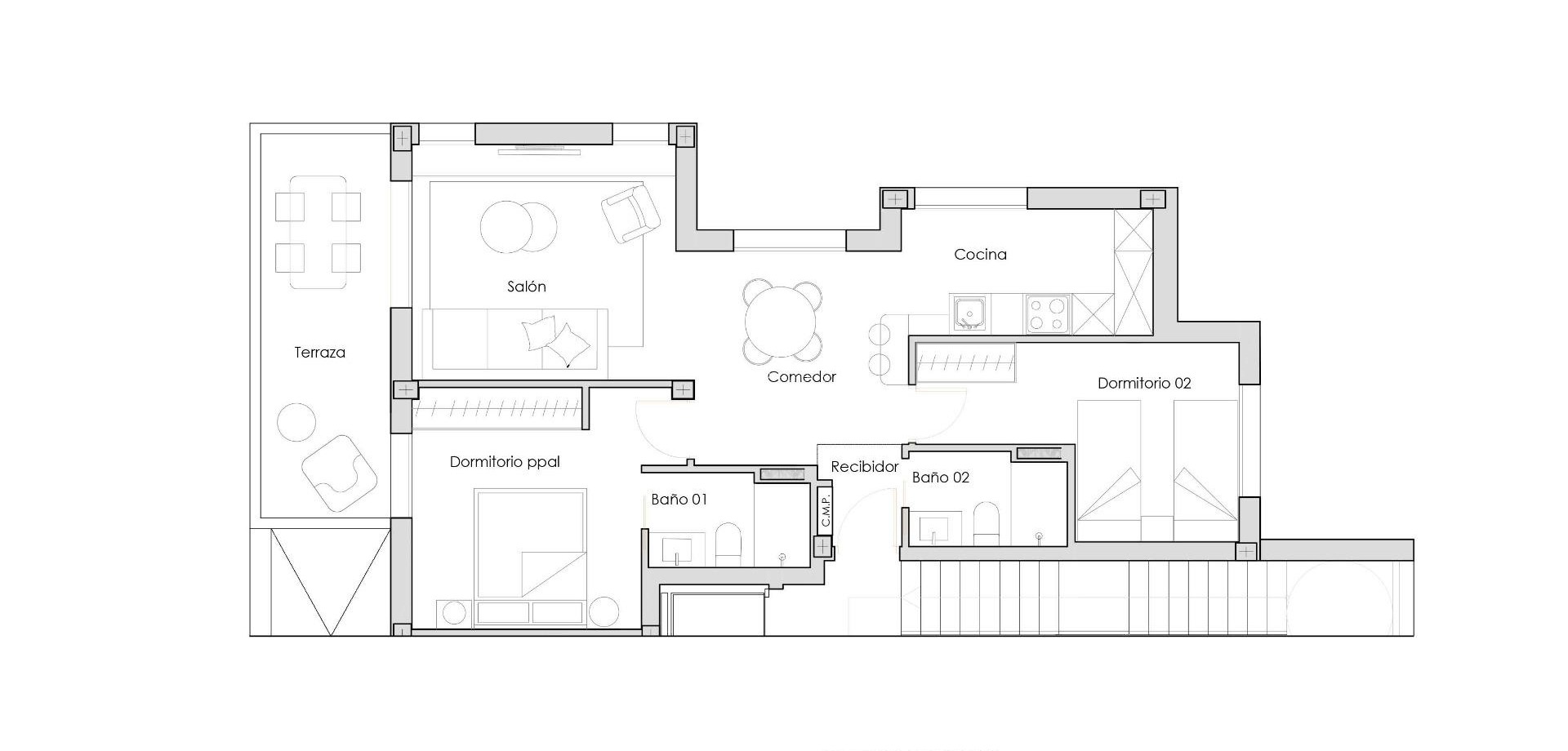 Nueva construcción  - Apartamento - piso -
Torre Pacheco - Santa Rosalia