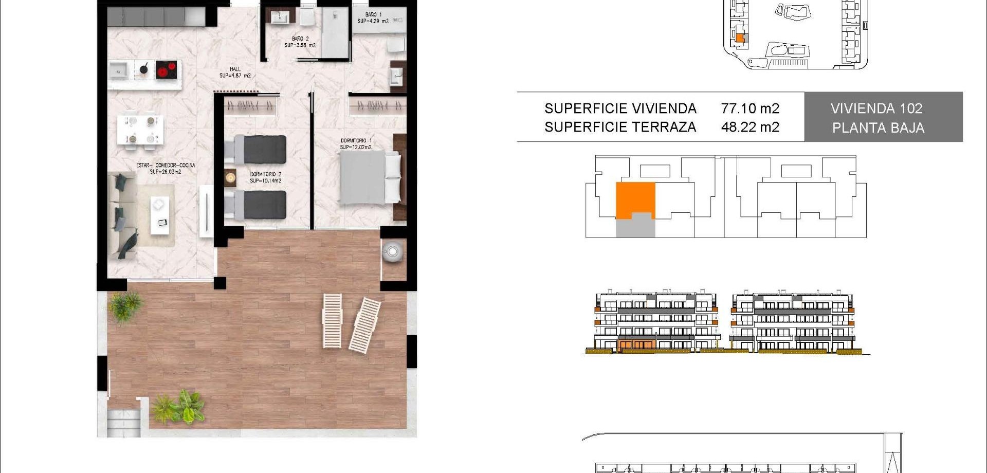 Nieuwbouw Woningen - Appartement- flat -
Torrevieja - La Siesta