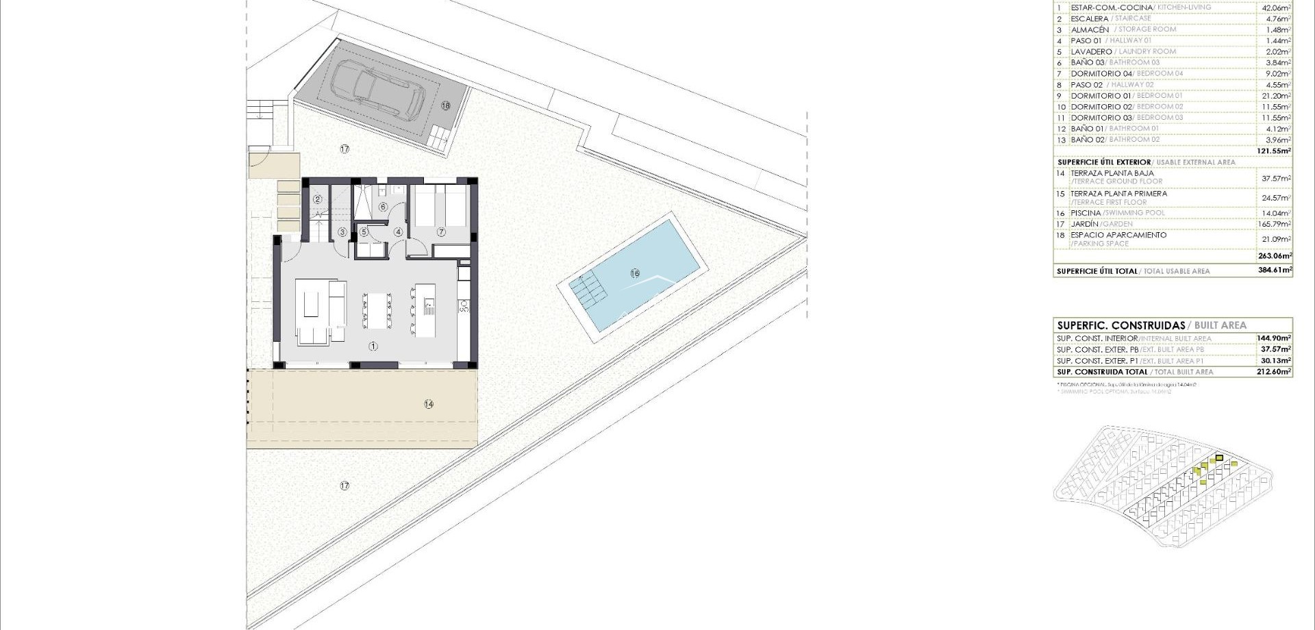 Nieuwbouw Woningen - Villa - Vrijstaand -
Polop - PAU 1
