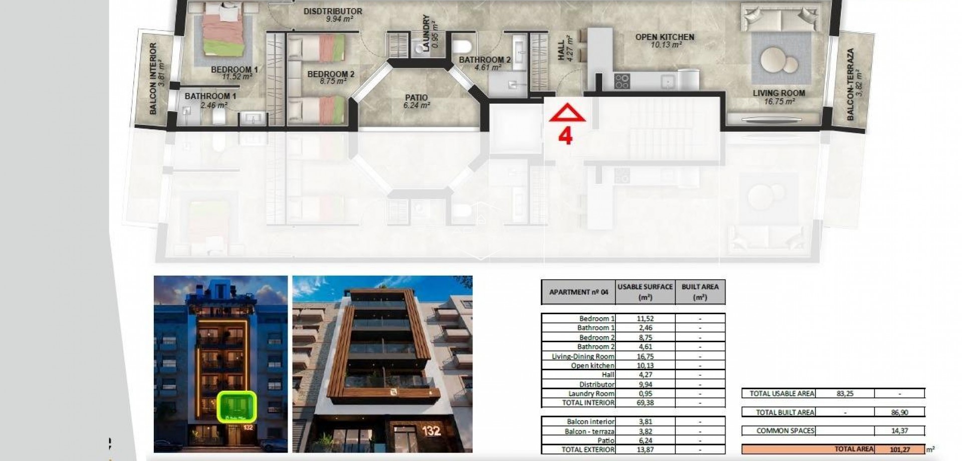 New Build - Apartment - flat -
Torrevieja - Playa de El Cura