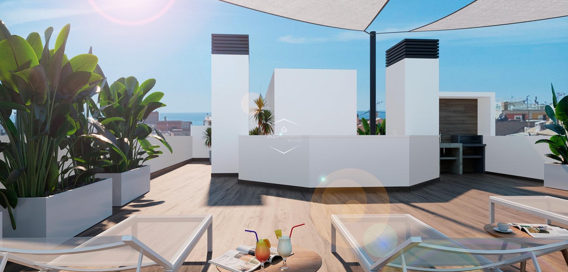 Nowy budynek - Apartament - Penthouse -
Torrevieja - Playa de El Cura