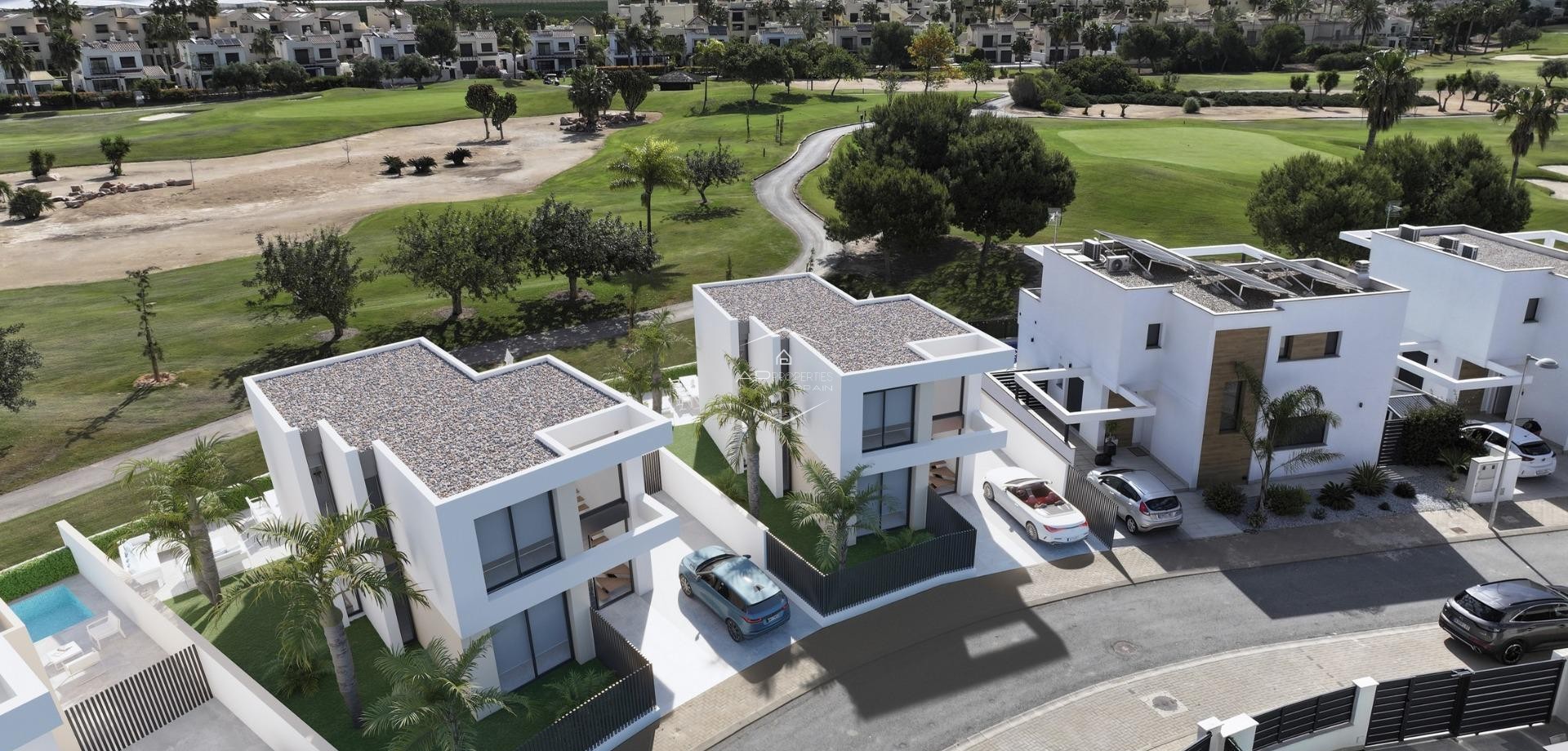 Nowy budynek - Willa - Dom wolnostojący -
San Javier - Roda Golf