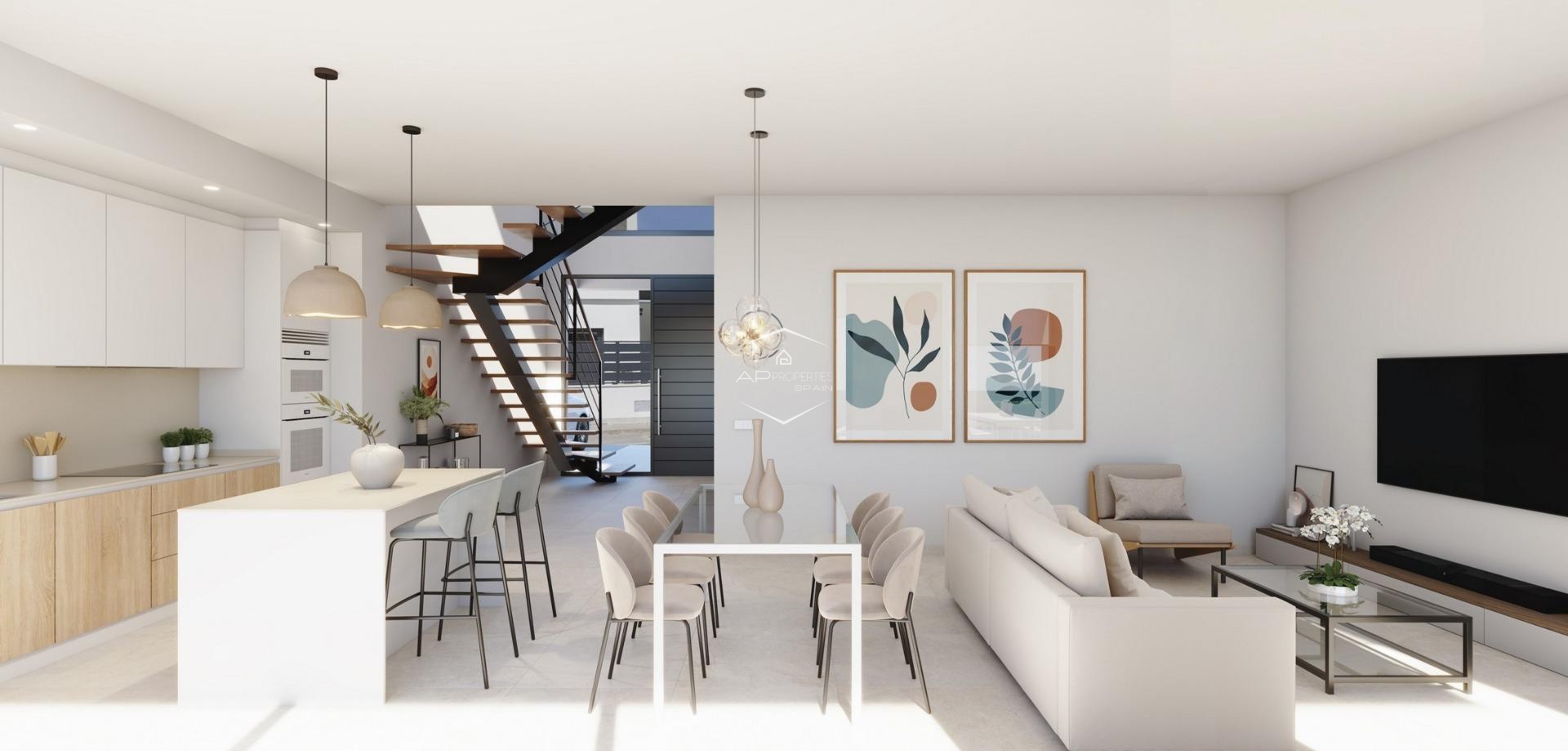 Nowy budynek - Willa - Dom wolnostojący -
San Javier - Roda Golf