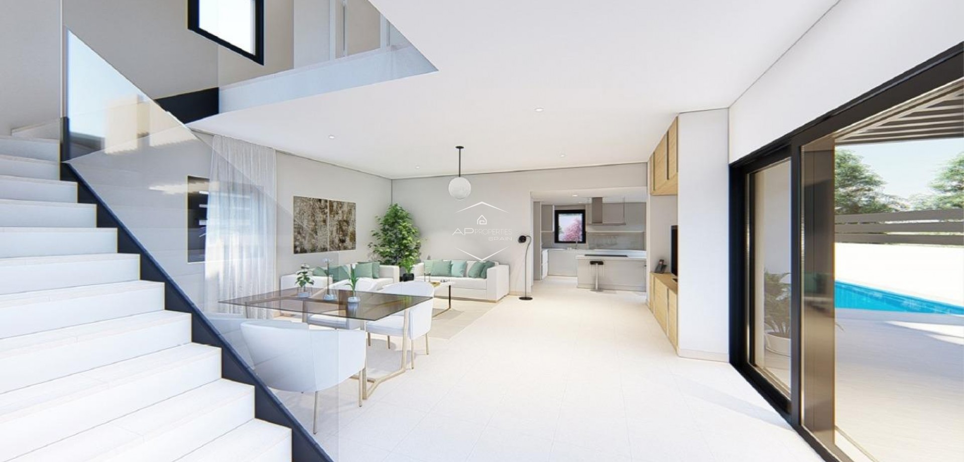 Nowy budynek - Willa - Dom wolnostojący -
San Juan de Alicante - Lloixa