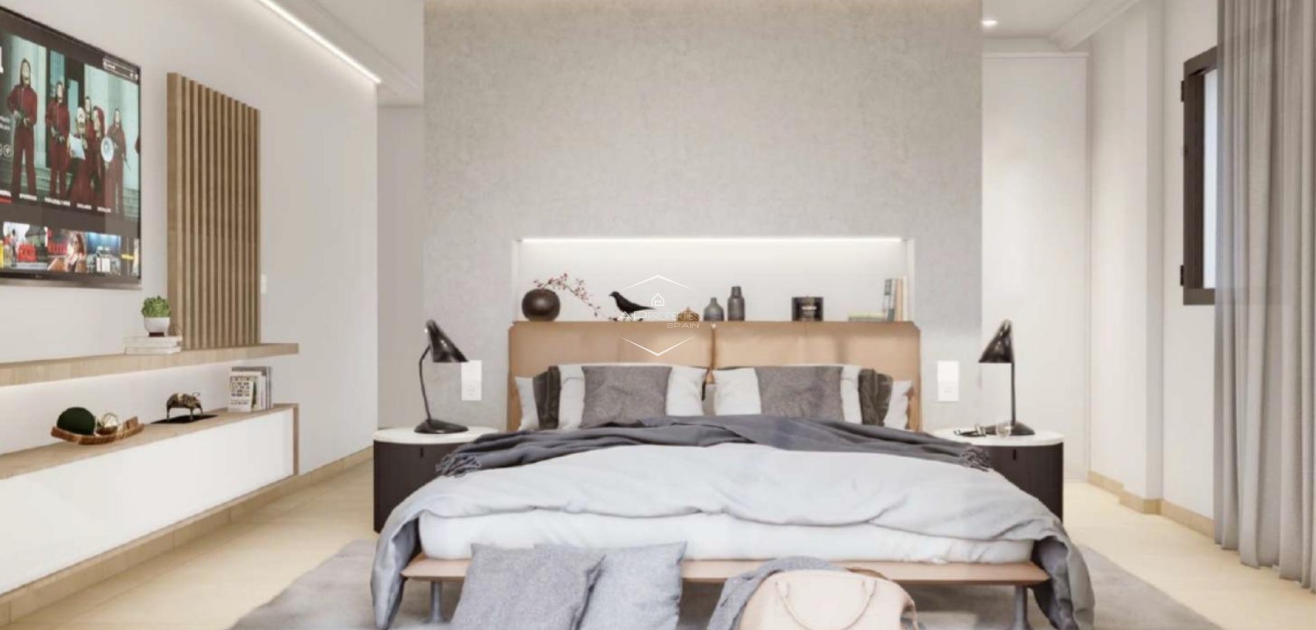 Nowy budynek - Willa - Dom wolnostojący -
San Juan de Alicante - Lloixa