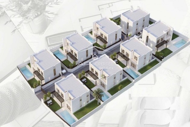 Nowy budynek - Willa - Dom wolnostojący -
San Juan de Alicante - Lloixa