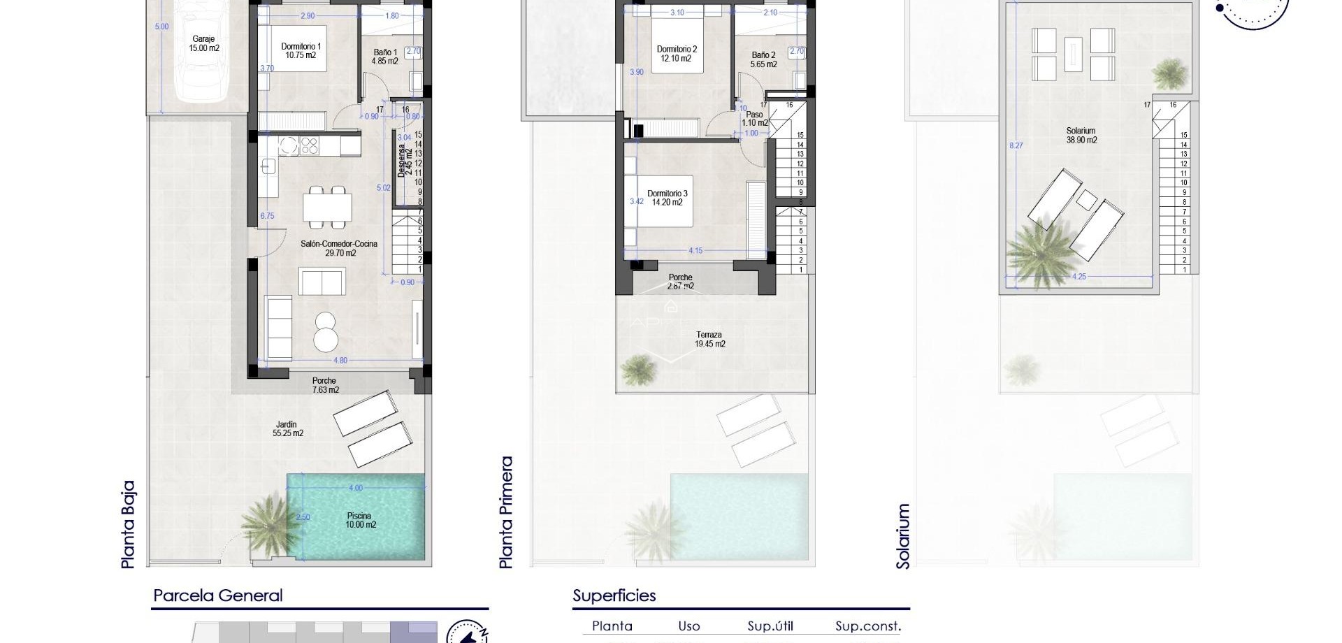 Nowy budynek - Willa - bliźniak -
San Pedro del Pinatar - Polideportivo