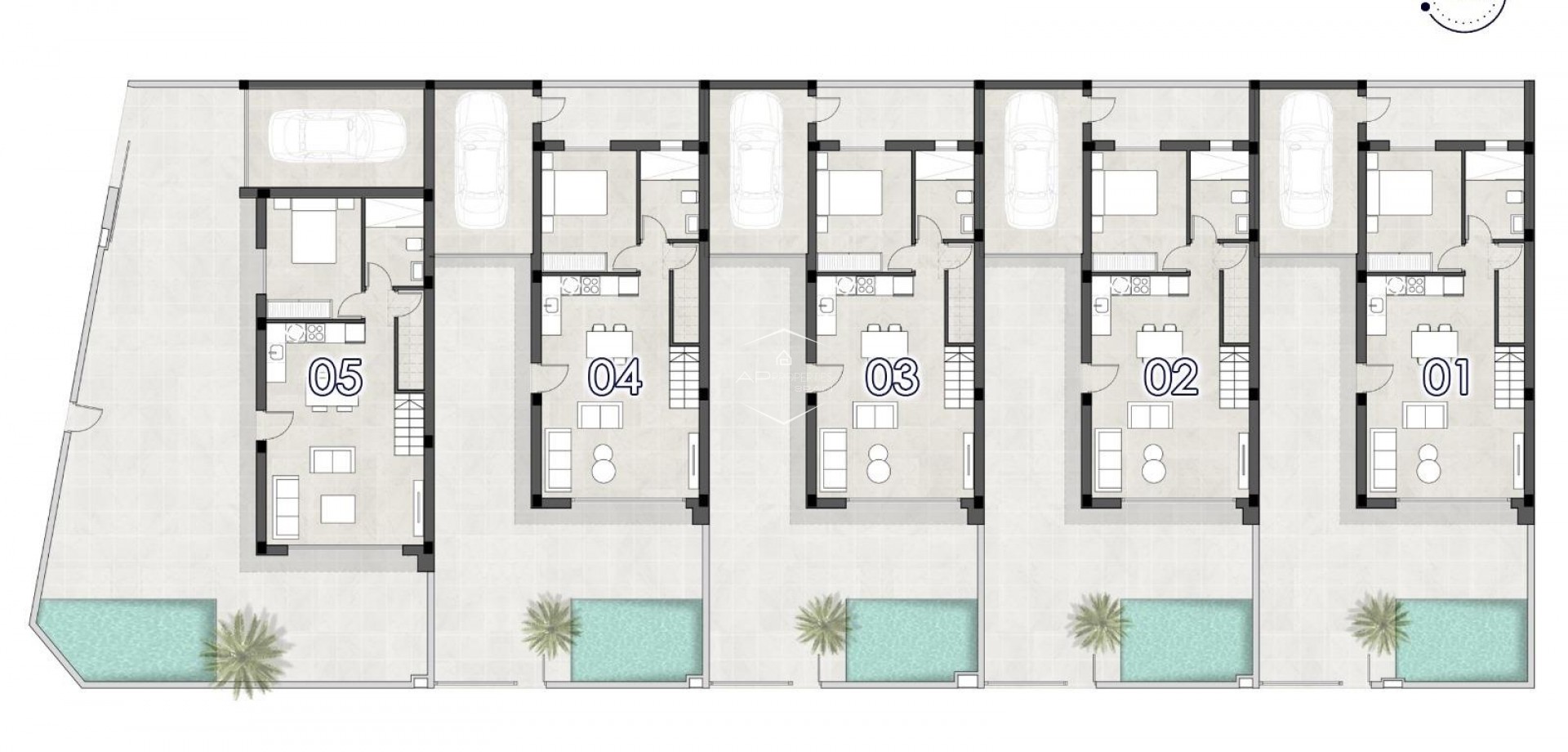 Nowy budynek - Willa - bliźniak -
San Pedro del Pinatar - Polideportivo