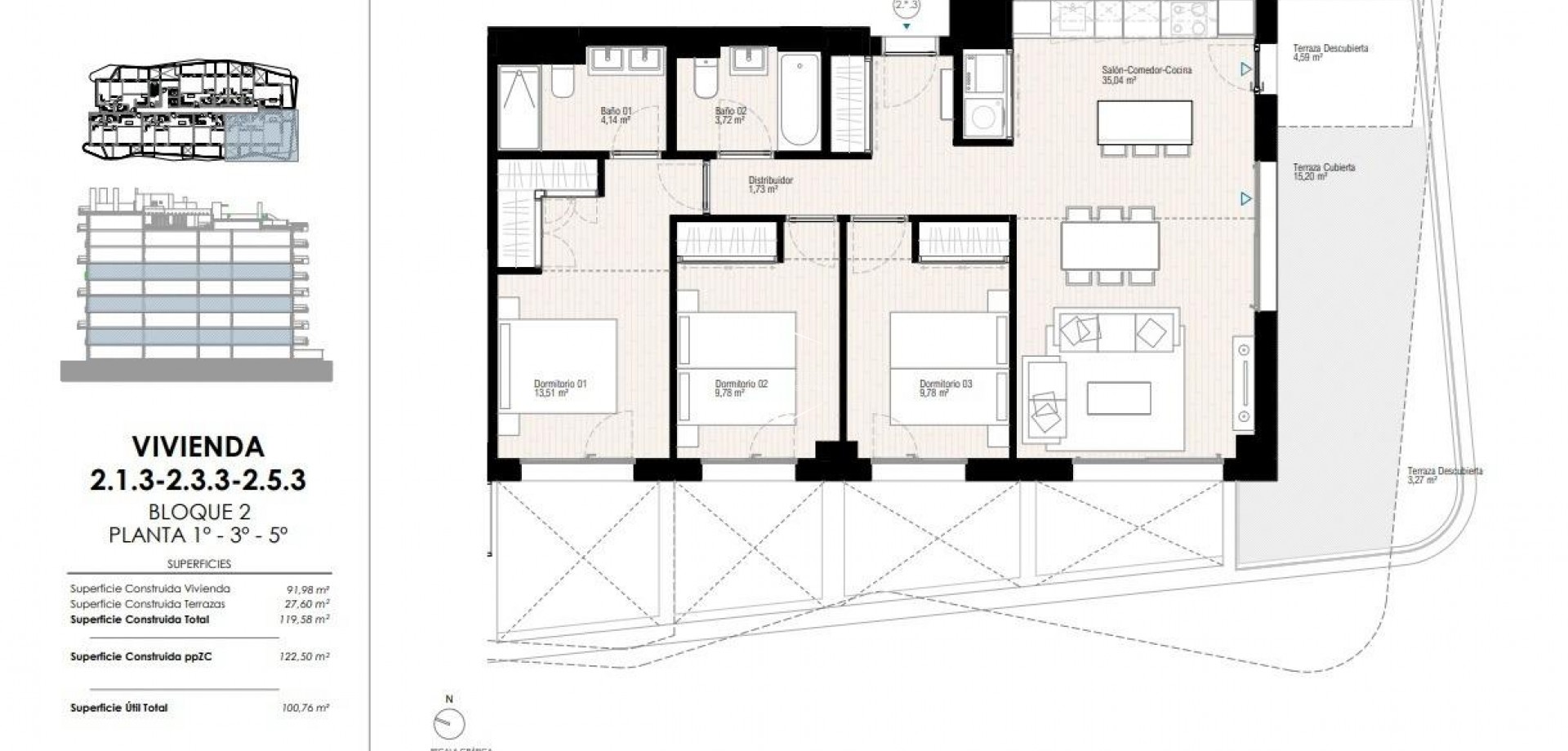 Nueva construcción  - Apartamento - piso -
Villajoyosa - Playa del Torres