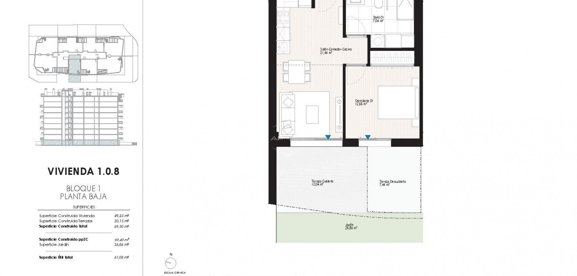 Nueva construcción  - Apartamento - piso -
Villajoyosa - Playa del Torres