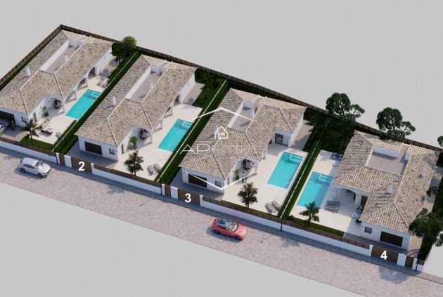 Nieuwbouw Woningen - Villa - Vrijstaand -
San Pedro del Pinatar - Lo pagan