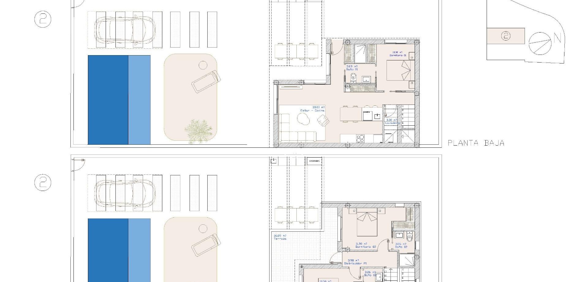 Nouvelle construction - Villa - Indépendante -
San Pedro del Pinatar - Centro