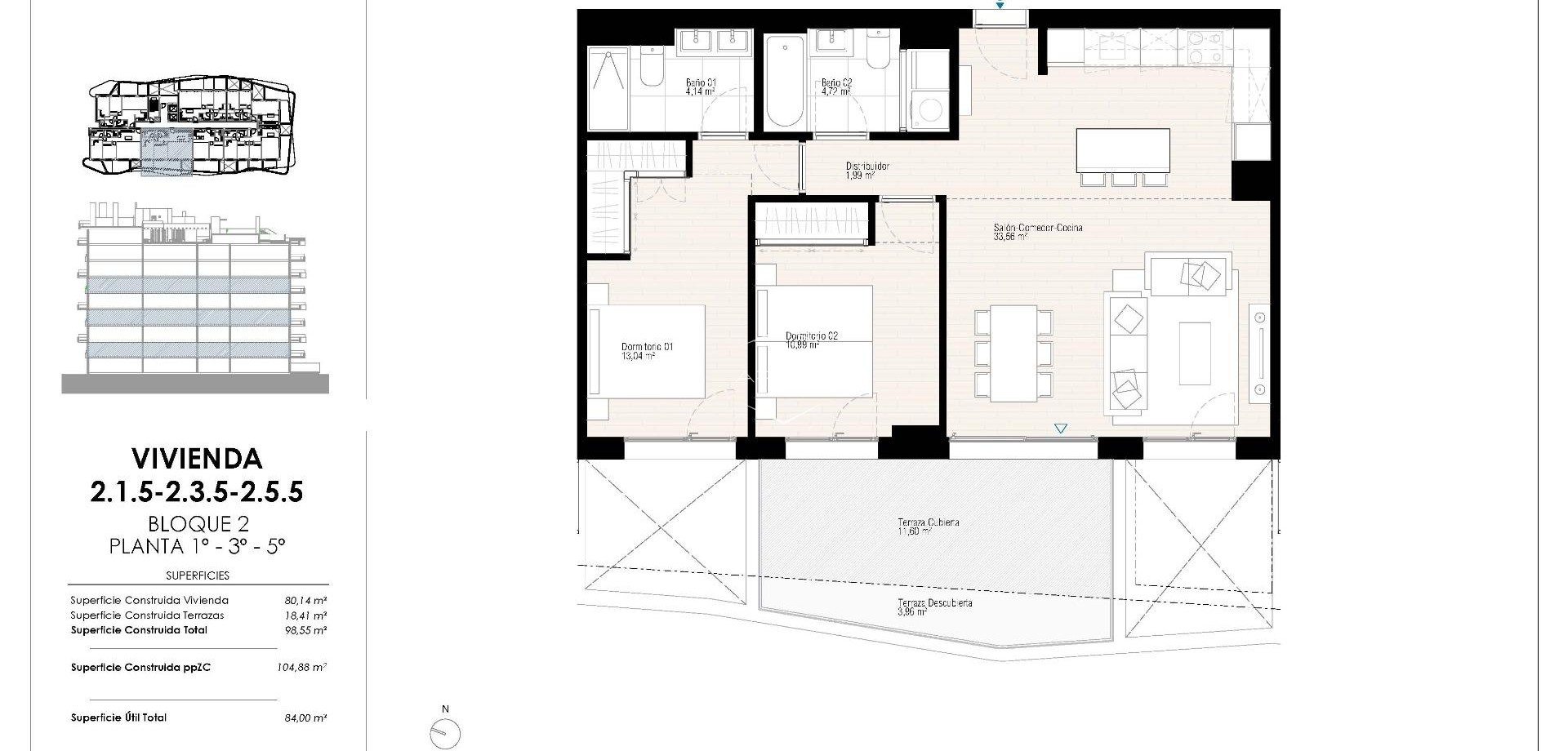 New Build - Apartment - flat -
Villajoyosa - Playa del Torres