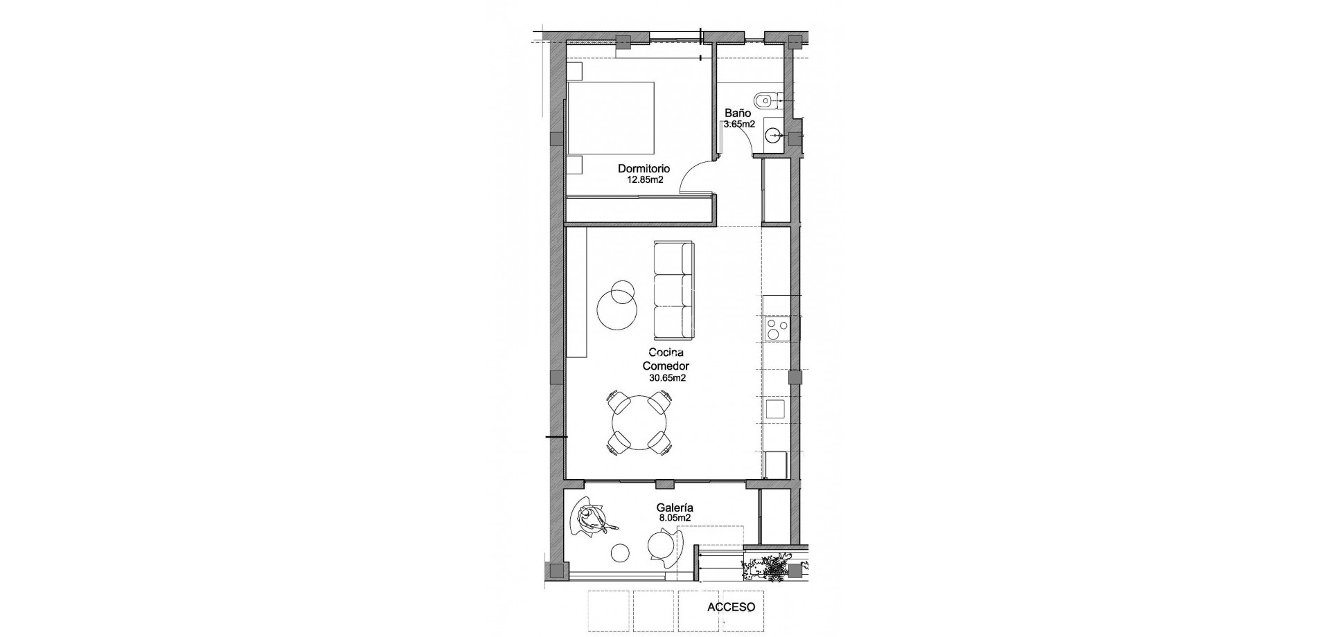 New Build - Apartment - flat -
Torrevieja - Playa Los Naufragos