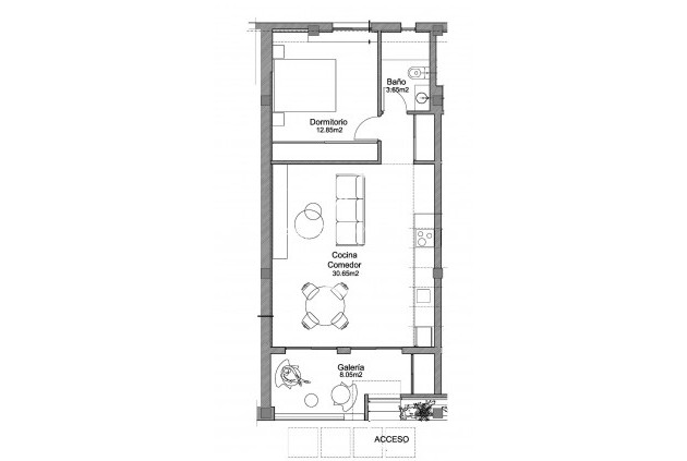 New Build - Apartment - flat -
Torrevieja - Playa Los Naufragos