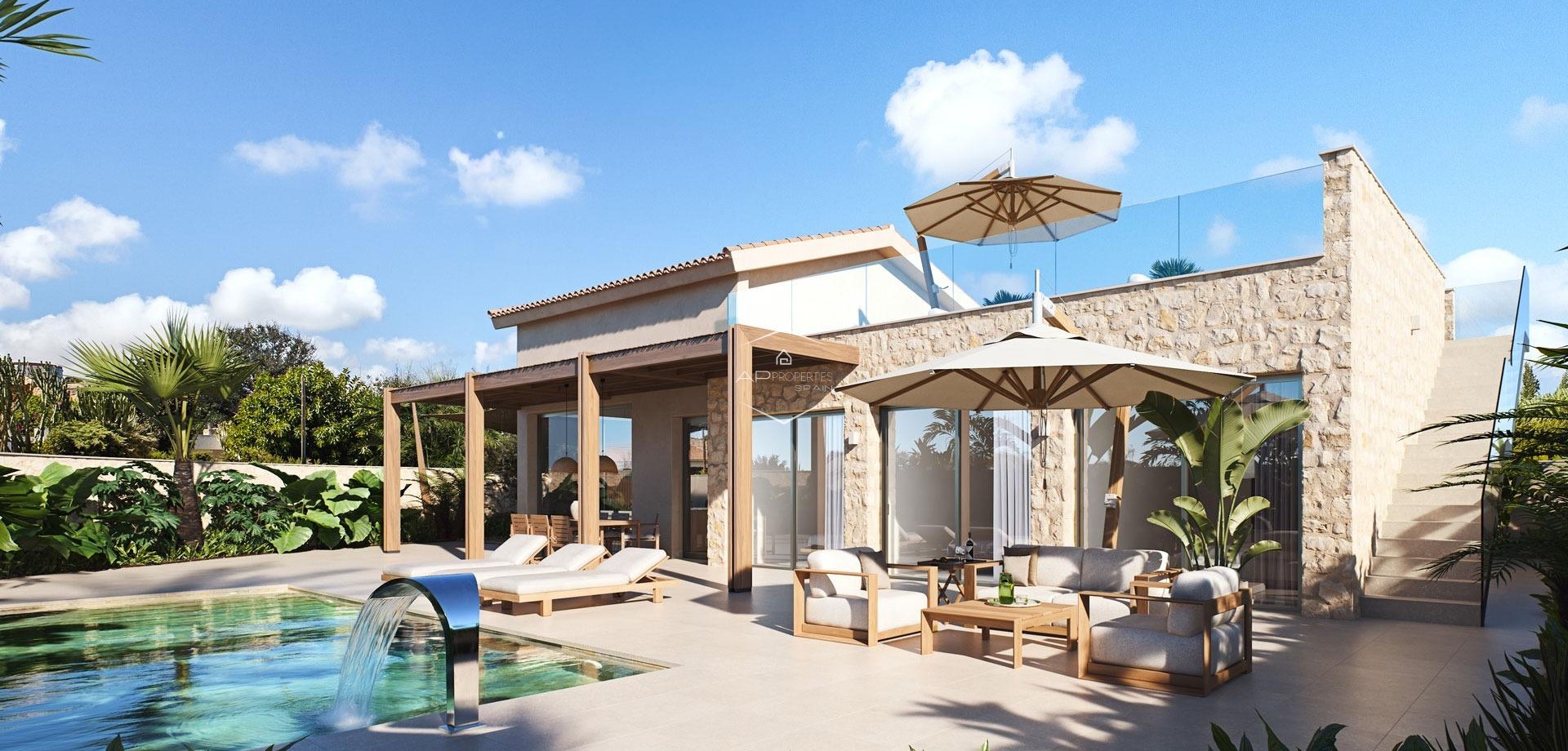 New Build - Villa - Detached -
Cabo de Palos - Cala Flores