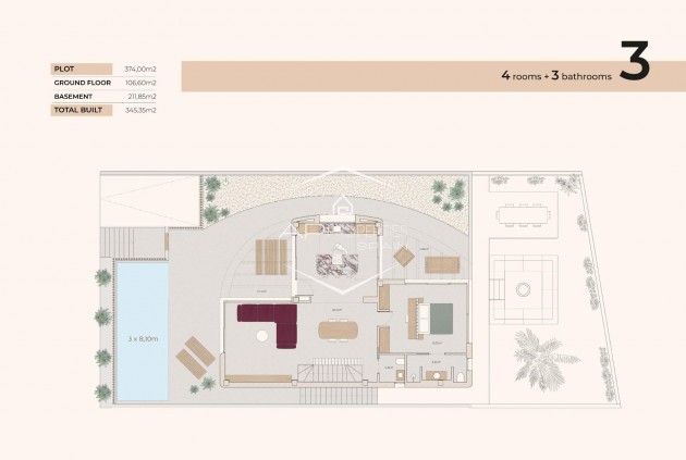 New Build - Villa - Detached -
Algorfa - La Finca